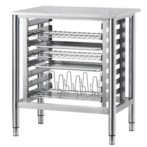 Combisteel Onderstel voor oven 10x GN 1/1 zonder geleiderset