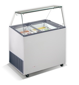 Combisteel Schepijsvitrine Corsica 231 liter 6x 5 liter