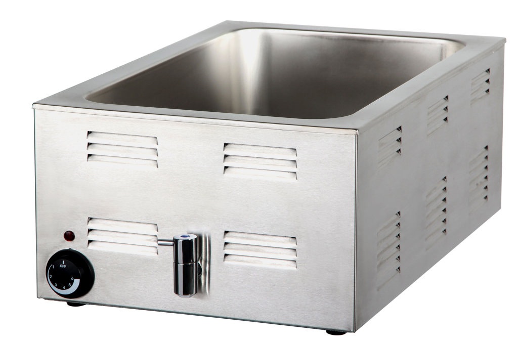 Combisteel Elektrische Bain-marie inclusief aftapkraan 1x GN 1/1