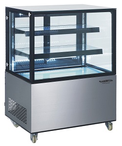 Combisteel Koelvitrine 270 liter met 2 etages