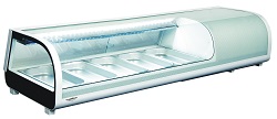 Combisteel Sushivitrine 52 liter 5x GN 1/3