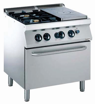 Combisteel Kookplaatunit met gasoven - PRO Line 700