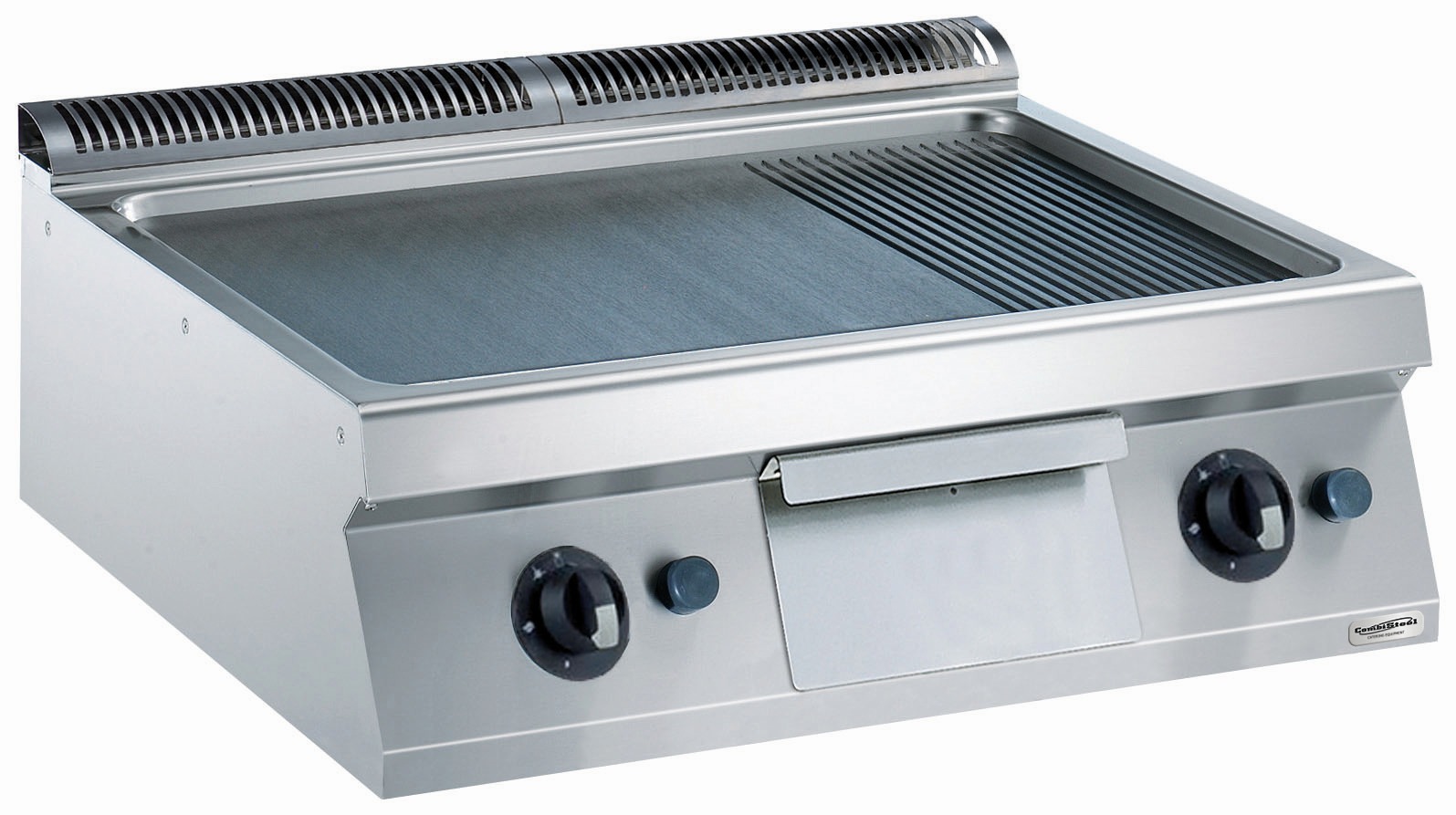 Combisteel Bakplaat glad/geribd op gas - PRO Line 700