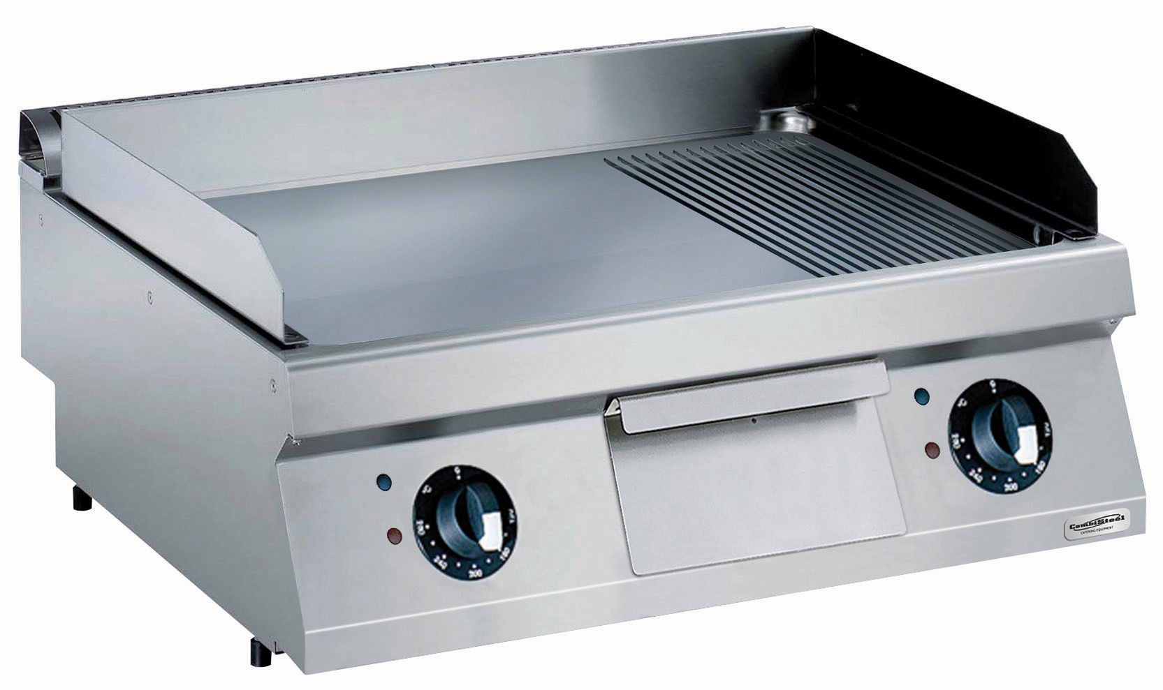 Combisteel Elektrische Bakplaat glad/geribd - PRO Line 700