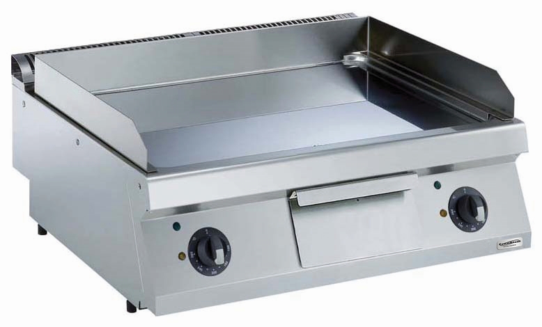 Combisteel Elektrische Bakplaat verchroomd glad - PRO Line 700