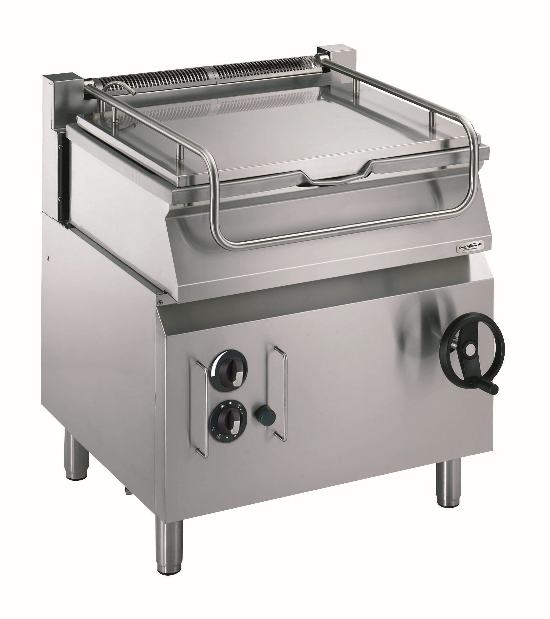 Combisteel Braadslede 60 liter handmatige kanteling op gas - PRO Line 700