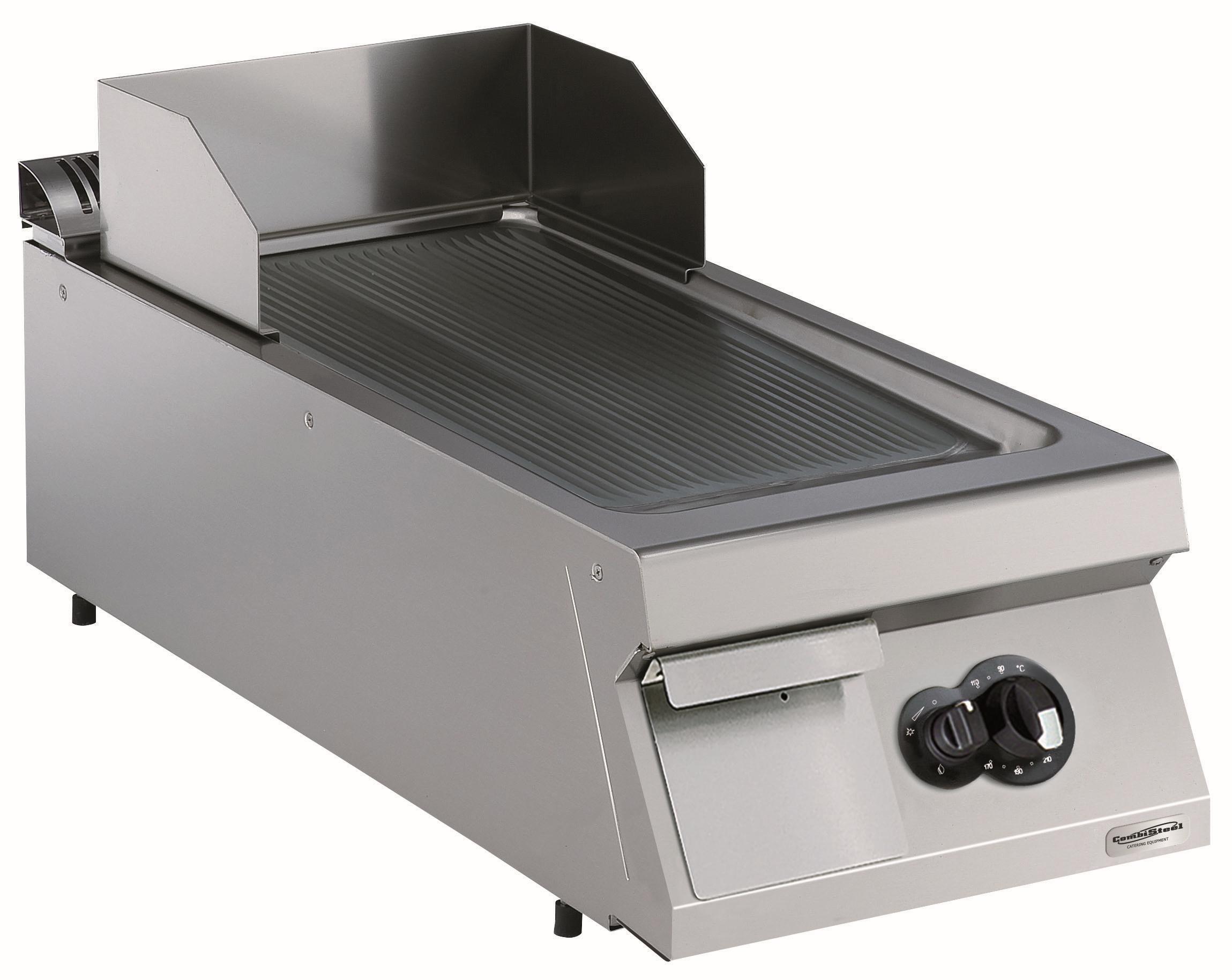 Combisteel Bakplaat geribd op gas - PRO Line 900