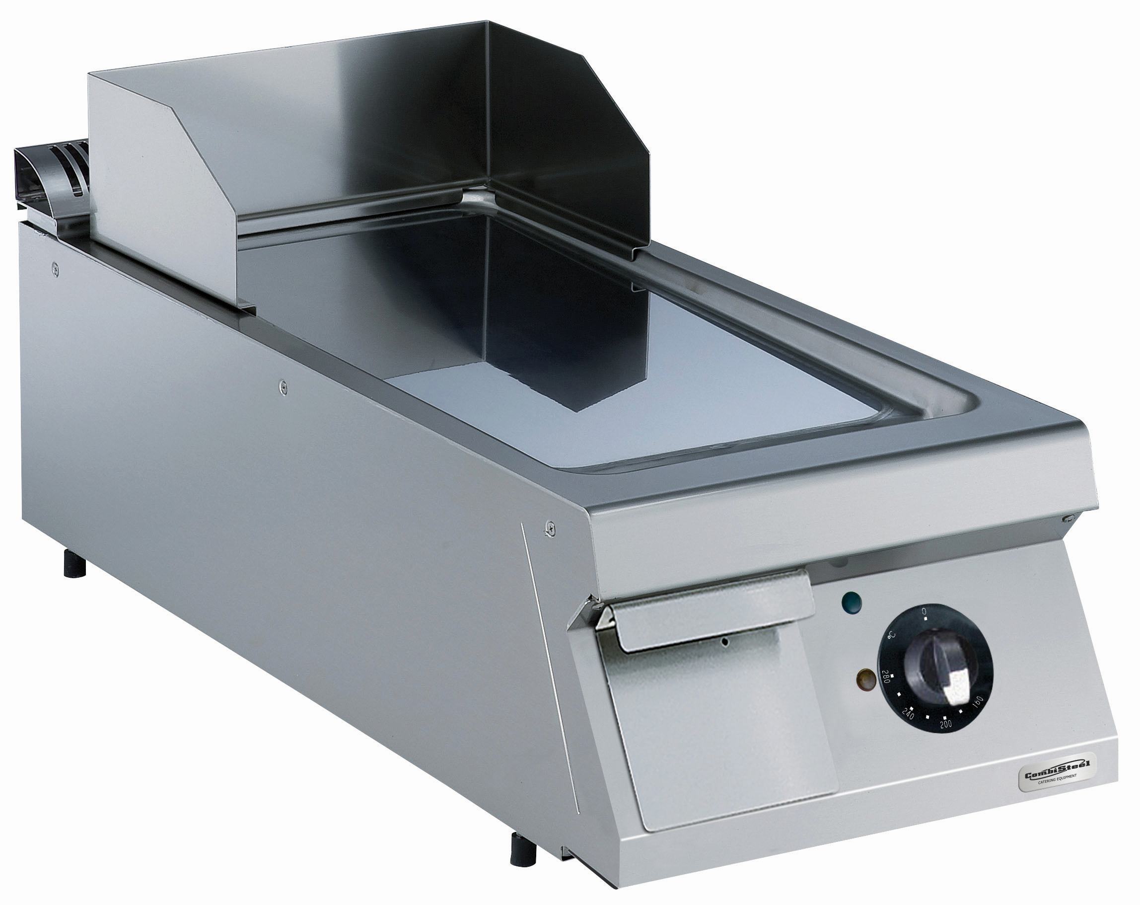 Combisteel Elektrische Bakplaat verchroomd glad - PRO Line 900