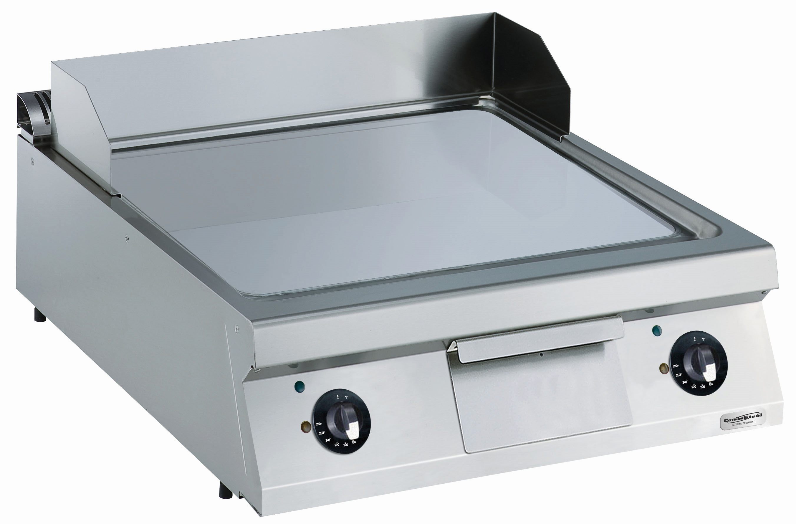 Combisteel Elektrische Bakplaat verchroomd glad - PRO Line 900