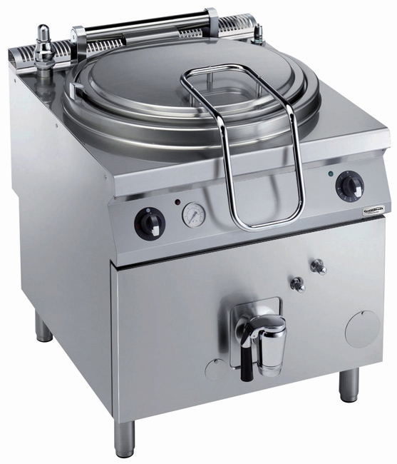 Combisteel Kookketel 100 liter op gas met indirecte verhitting inclusief aftapkraan - PRO Line 900