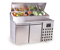 Combisteel Saladette met 2 deuren - PRO Line