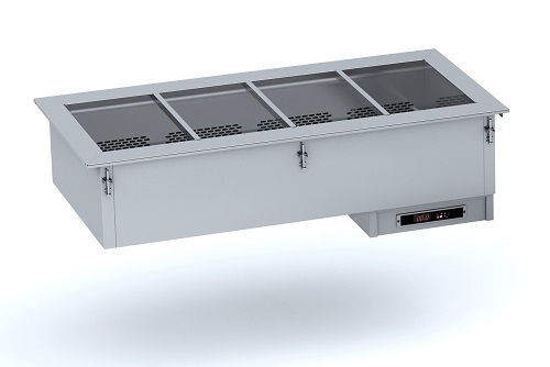 Combisteel Drop-in Bain-marie hete lucht GN 2/1