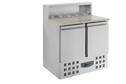 Combisteel statische Pizzawerkbank 230 liter automatische ontdooiing - Compact Line