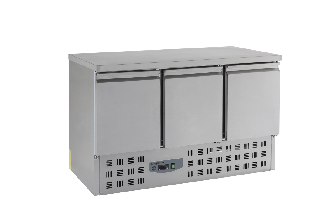 Combisteel Koelwerkbank 400 liter met 3 deuren