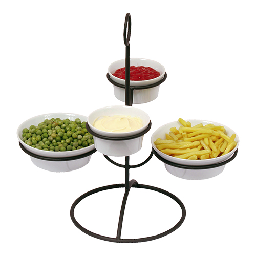 Etagère de Combination 2x Ramekin 10 cm + 2x Legumier 14 cm