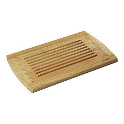 Zassenhaus Rubberwood Broodsnijplank met kruimelvanger