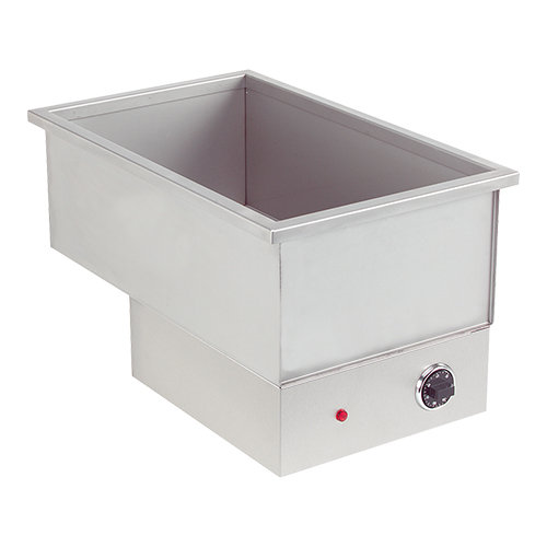 Inbouwmodel Bain Marie GN 1/1 voor GN bakken 15 (d) cm