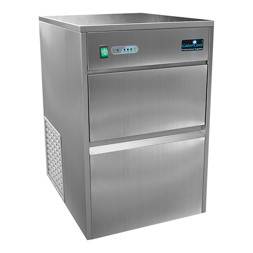 CaterCool IJsblokjesmachine 25 kilo per 24 uur buffervoorraad 8 kilo