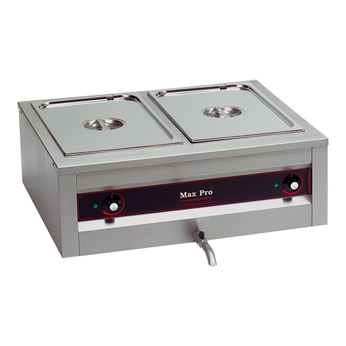 MaxPro Bain Marie 2x GN 1/1