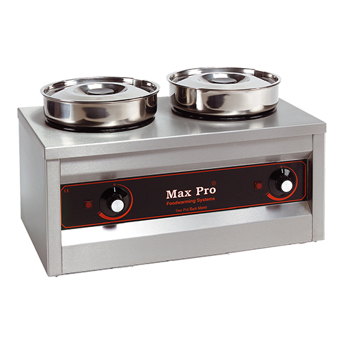 MaxPro Chocolade-Warmer 2 bain maries