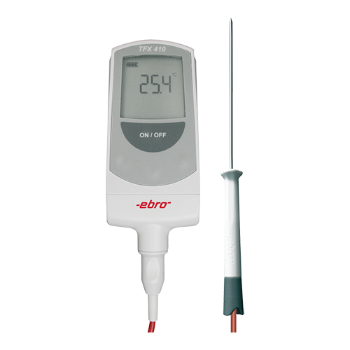 Ebro geijkte digitale Thermometer TFX 410