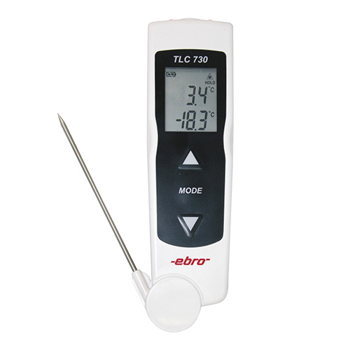 Ebro geijkte duo Thermometer infrarood TLC 730