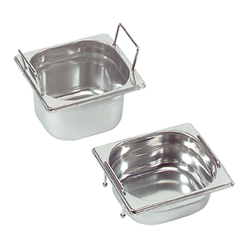 Bak GN 1/6 met verzonken grepen 2,2 liter Heavy Duty