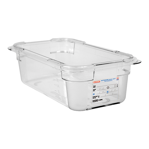 Araven transparante Bak GN 1/3 - 4 liter