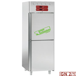 Diamond Koelkast en Vrieskast 2x 350 liter met 2x 1/2 deur GN 2/1