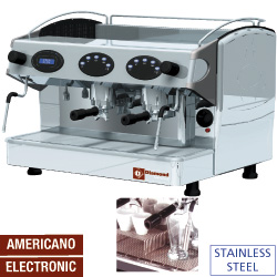 Diamond Espresso Koffiemachine met 2 groepen en display - Aroma Line