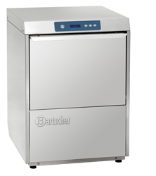 Bartscher Deltamat TF 7500eco LP Vaatwasmachine Voorlader met afvoerpomp en waterontharder dubbelwandig