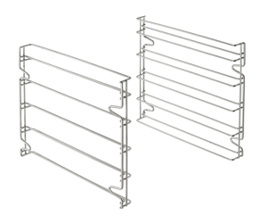 Bartscher Geleiders voor 5 ovenplaten 60 x 40 cm