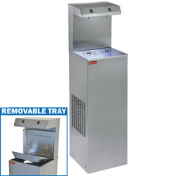 Diamond Waterkoeler 80 liter per uur 2 uitlopen RVS