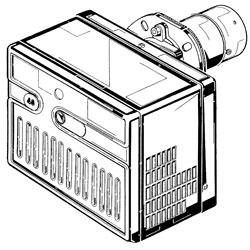 Diamond aardgas/gpl brander voor FRM-4G-L en FRM-4G-F