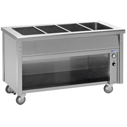 Diamond Bain-Marie element op open kast 3 GN - Self 700