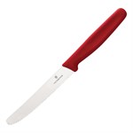 Victorinox gekarteld Officemes 11,5 cm rood
