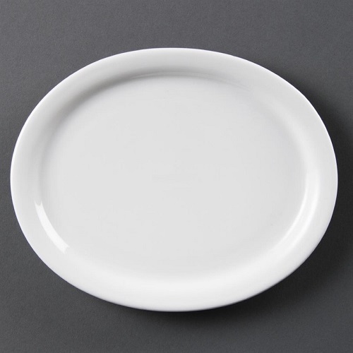 Olympia Whiteware Serveerschaal Ø 20,2 cm ovaal  6 stuks