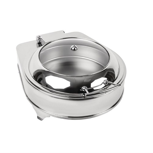 Olympia elektrische ronde Chafing Dish 6 liter