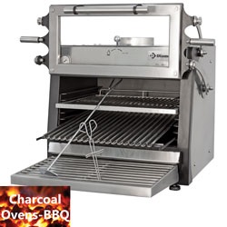 Diamond Houtskooloven BBQ RVS GN 1/1