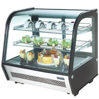 Polar gekoelde Vitrine 120 liter