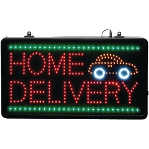 Displaybord - 'Home Delivery'
