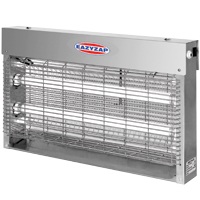 Eazyzap RVS insectenverdelger 2x 18W bereik 150 m²