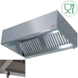 Diamond Muurdampkap 5 filters 3325 m³ per uur 350(b) cm
