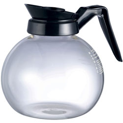 Diamond glazen Koffiekan 1,8 liter hoge temperatuur Ø 15 cm