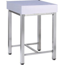 Diamond Hakblok op poten in polyethyleen 50 x 50 cm