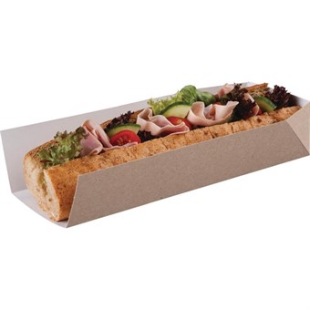 Colpac Baguette tray met open zijkanten 500 stuks