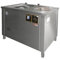 Diamond groentenwasser en centrifuge met uitneembare mand