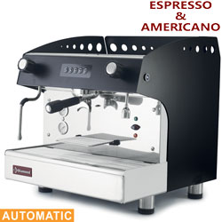 Diamond Koffiemachine met 1 groep automatische zwart - Compact Line Plus