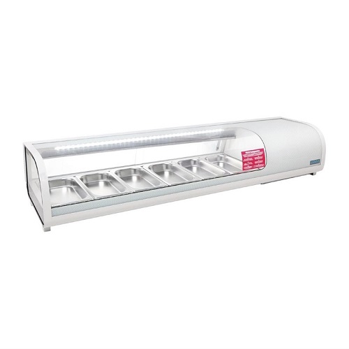 Polar gekoelde Tapasvitrine 6x GN 1/3
