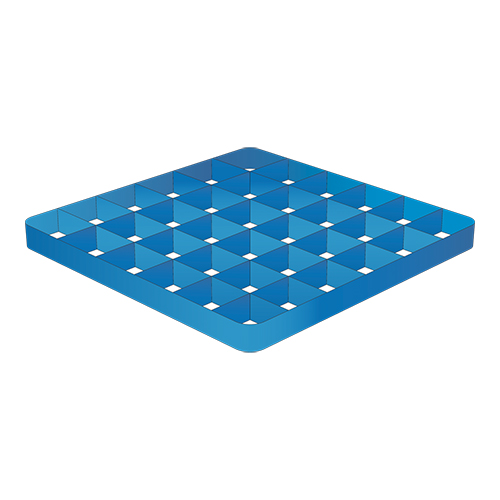CaterRacks extra Opzetrand 36 compartimenten maximaal Ø 7,4 cm